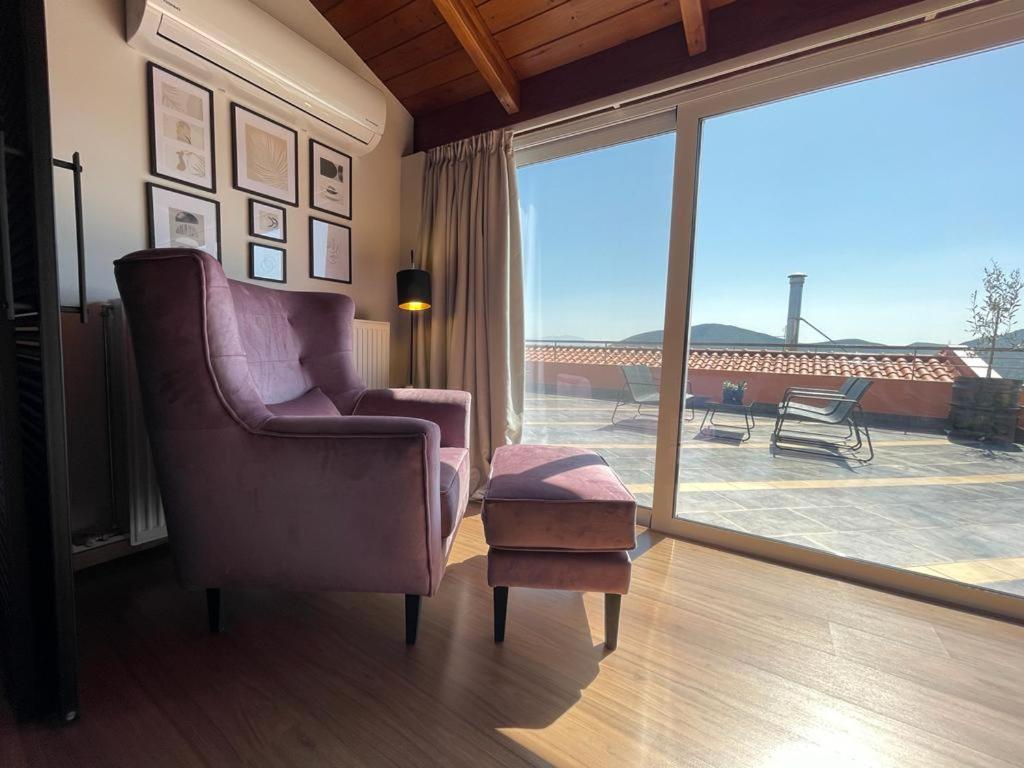 Apollon Loft Daire Chalkís Dış mekan fotoğraf