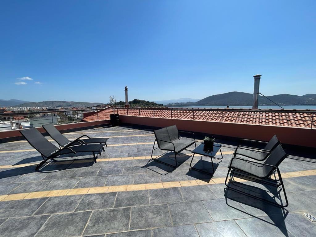 Apollon Loft Daire Chalkís Dış mekan fotoğraf